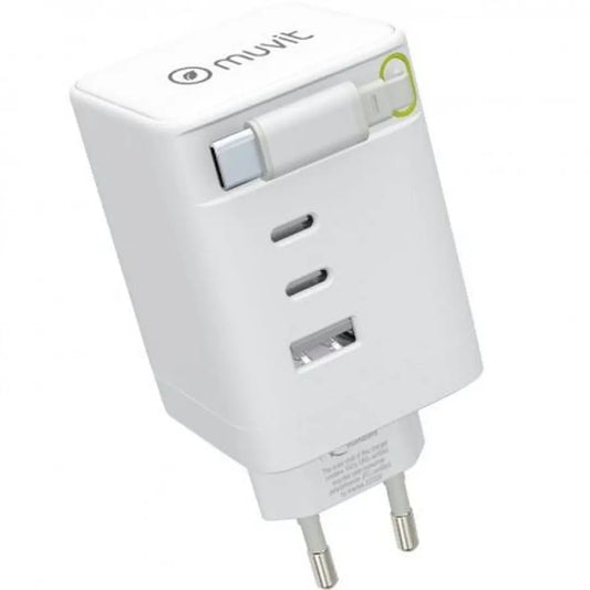 Cargador Muvit 100W USB-C y USB