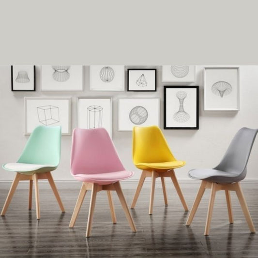Silla TORRE 4P - Diseño Moderno en Varios Colores