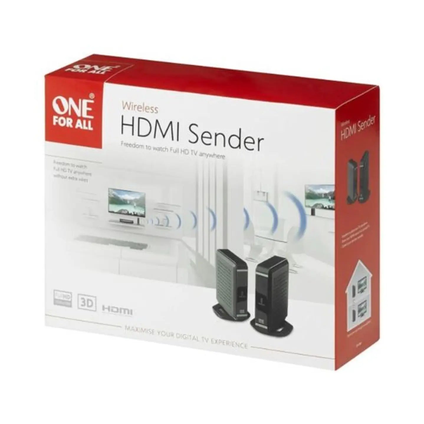 Antena Inalámbrica ONEFORALL SV1760 | HDMI y Señal Full HD hasta 30 m