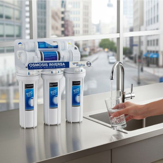 Ósmosis Inversa SEIWATER ALPHA OI-01 | 5 Etapas y 110L/día para Agua Pura - TU ULTIMO CLIC