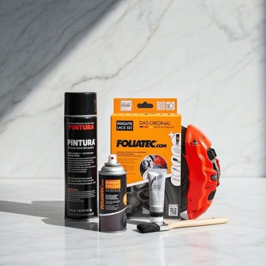 Set de Pintura Foliatec FO2194 Rojo para Pinzas de Freno - Kit Completo Profesional - TU ULTIMO CLIC