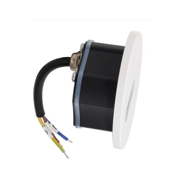 Foco LED Empotrable Escaleras - 3W IP65 Blanco Cálido