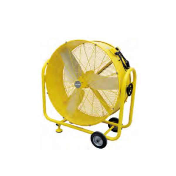 Ventilador Industrial BRITEC VENT – Tambor de Gran Caudal con 3 Velocidades y Protección Térmica