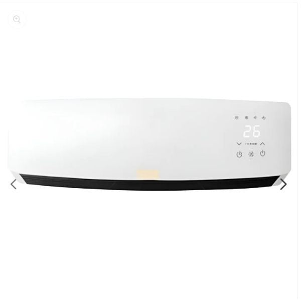 Calefactor PTC Split 1600W + Ventilador de Pared con Control Remoto y Temporizador