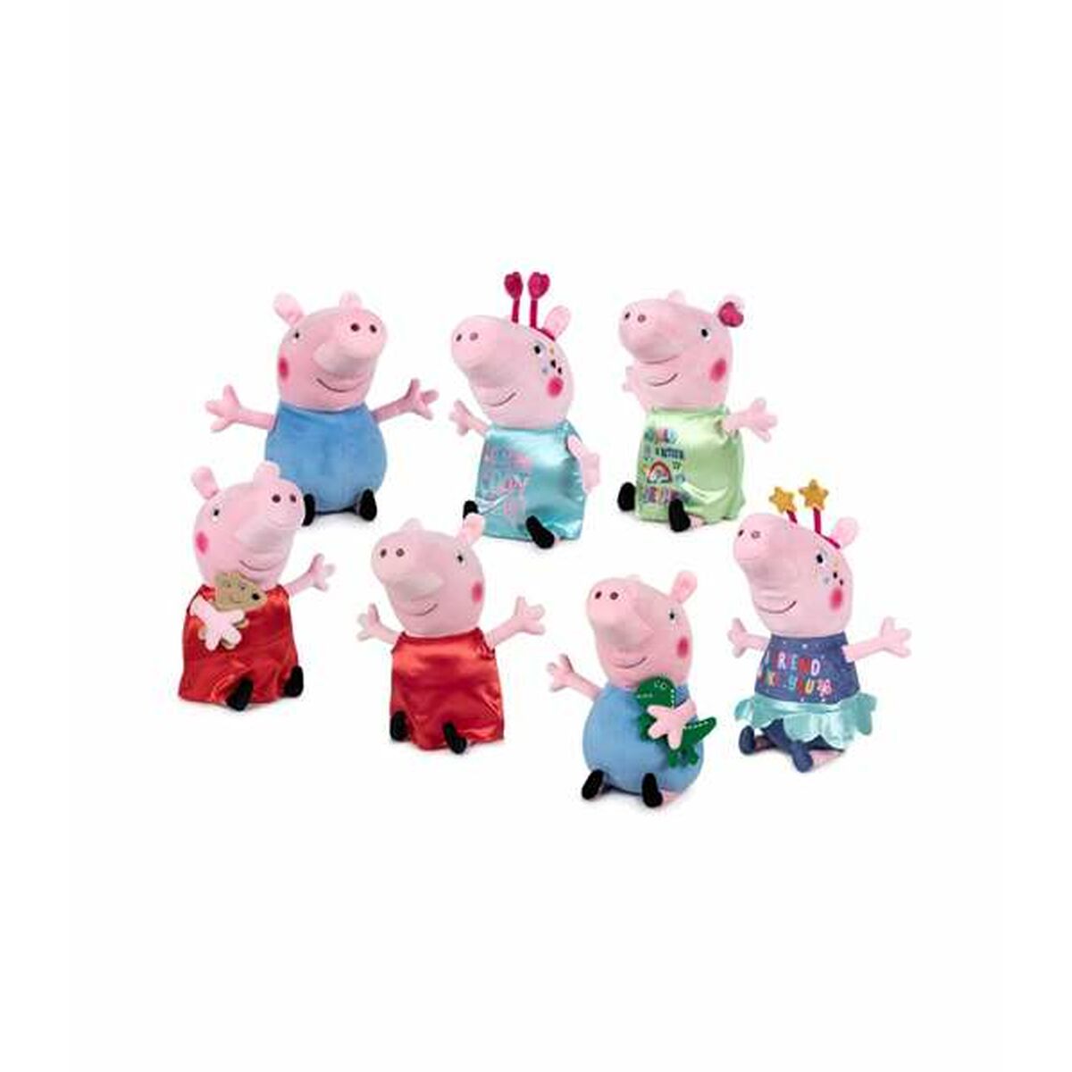 Peluche Peppa Pig Oficial 20 cm - Juguete Infantil Seguro para Niños y Bebés