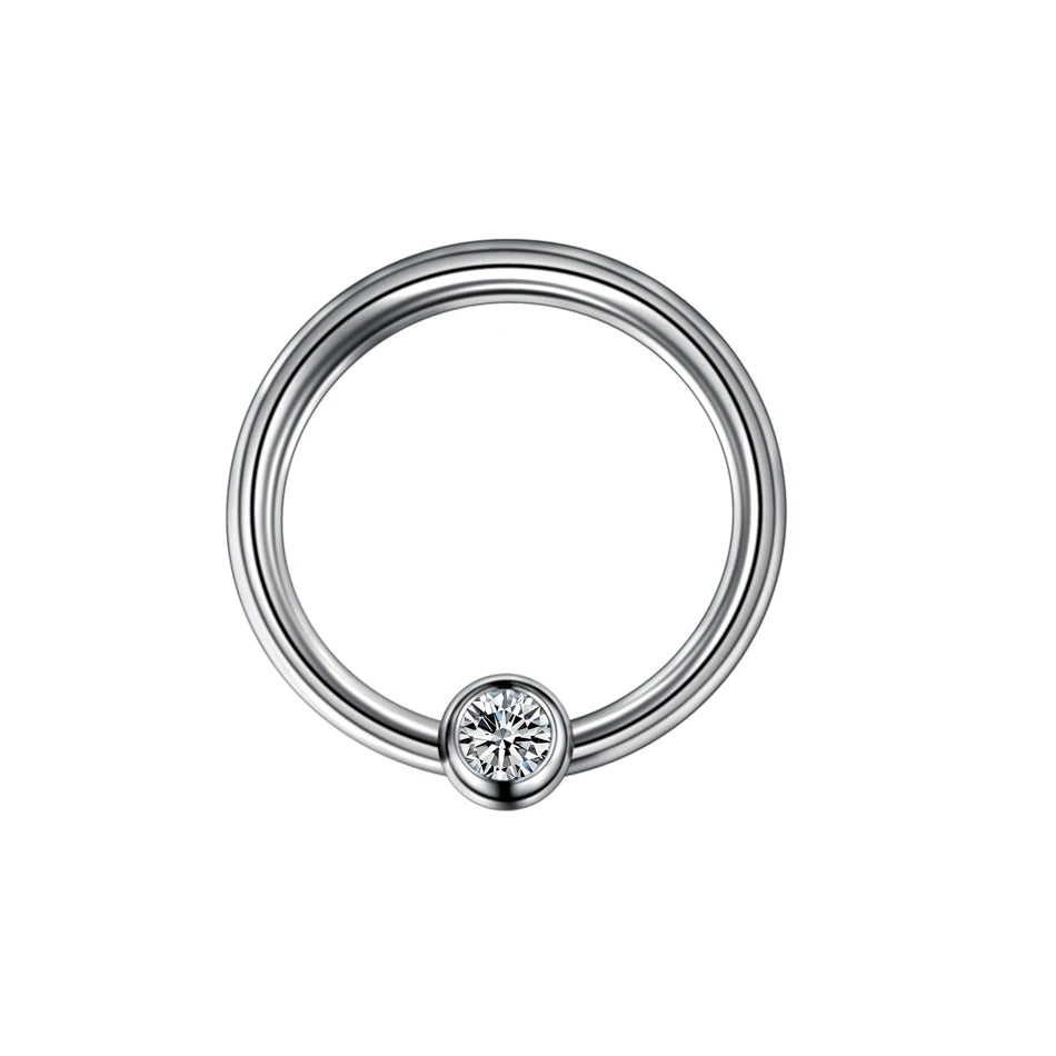 Piercing de Titanio Circular - Joyería Corporal Septum, Tragus y Ceja 16G