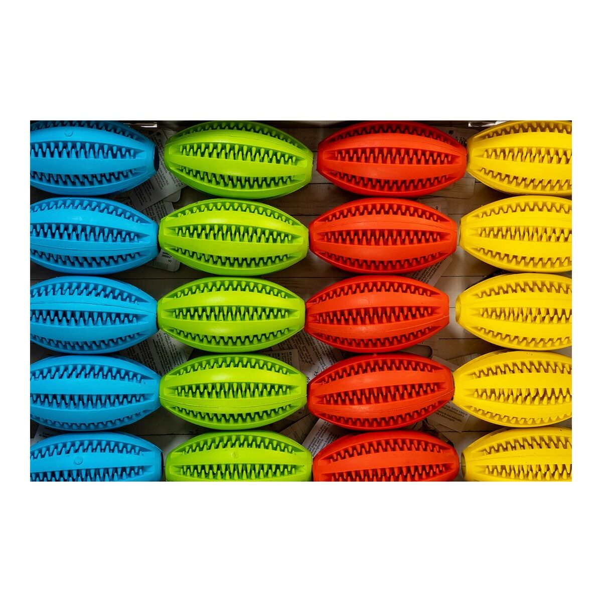 Pelota Gloria para Perros 11 cm - Juguete de Goma Resistente con Cuidado Dental