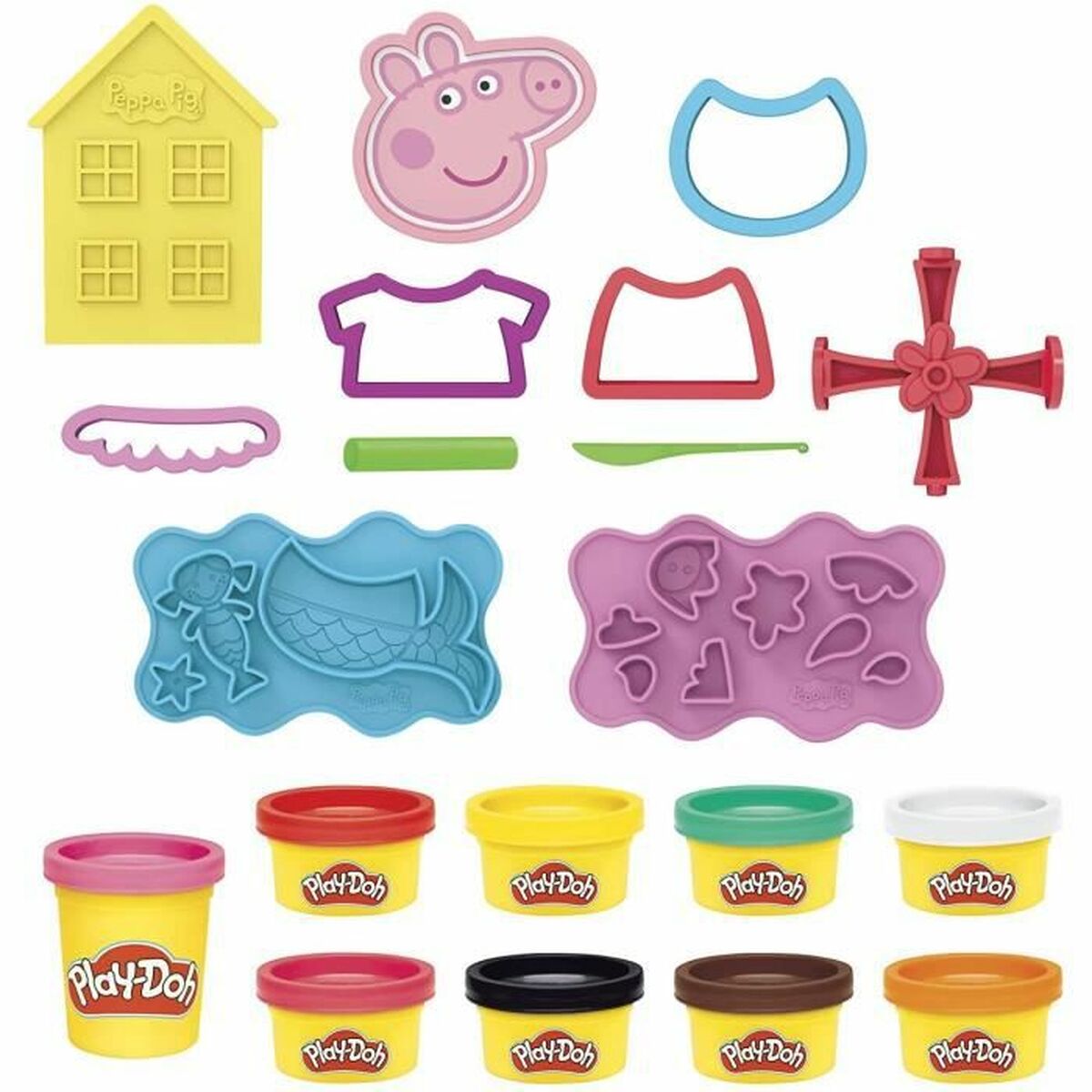 Play-Doh Peppa Pig Hasbro Juego de Plastilina Creativo Infantil
