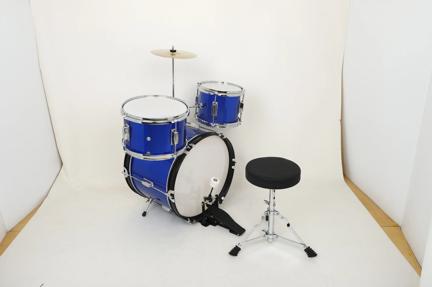 Juego de Batería Infantil SLADE - Kit de Jazz con 3 Tambores y Platillo