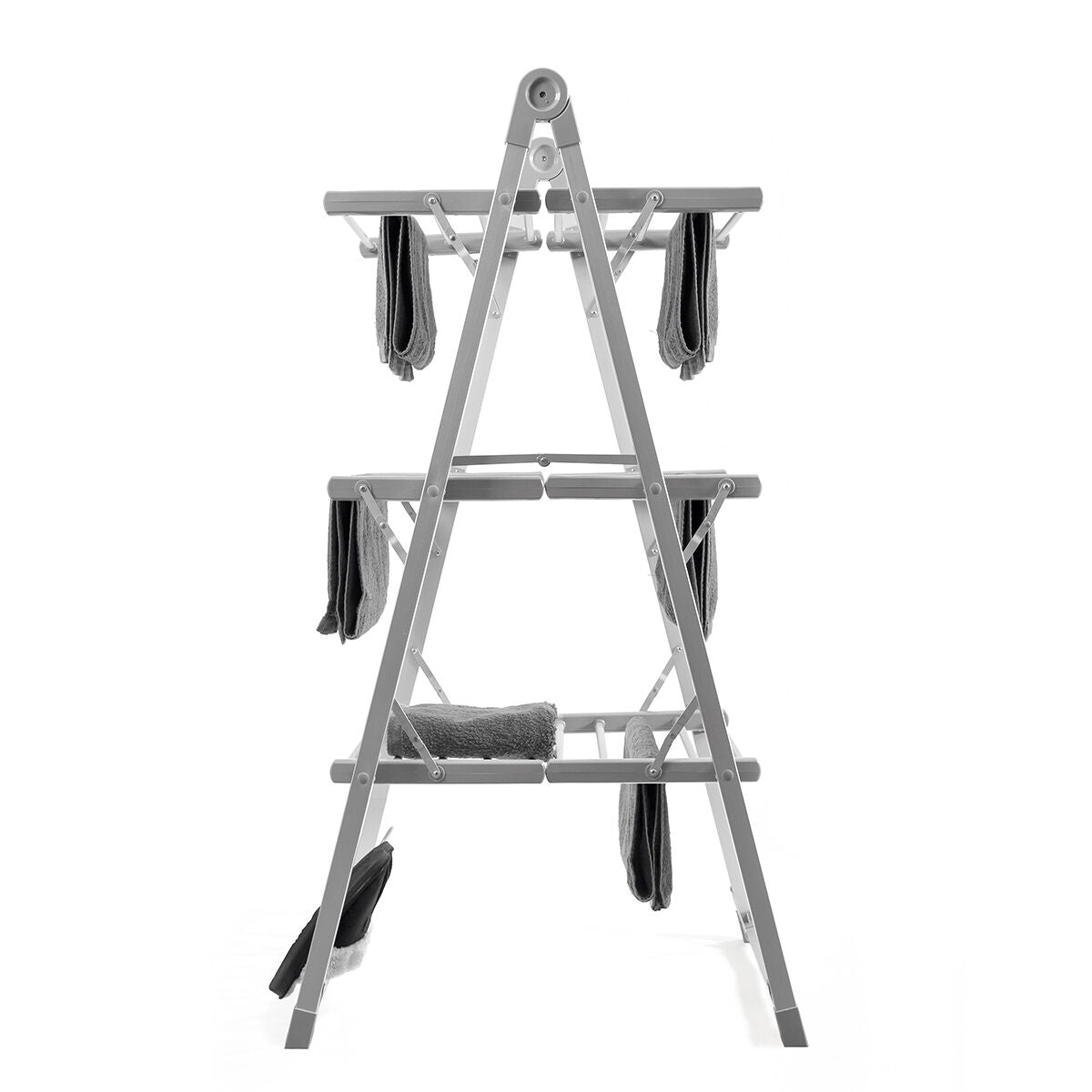 Tendedero Eléctrico Plegable Verayer InnovaGoods - 30 Barras con Bajo Consumo