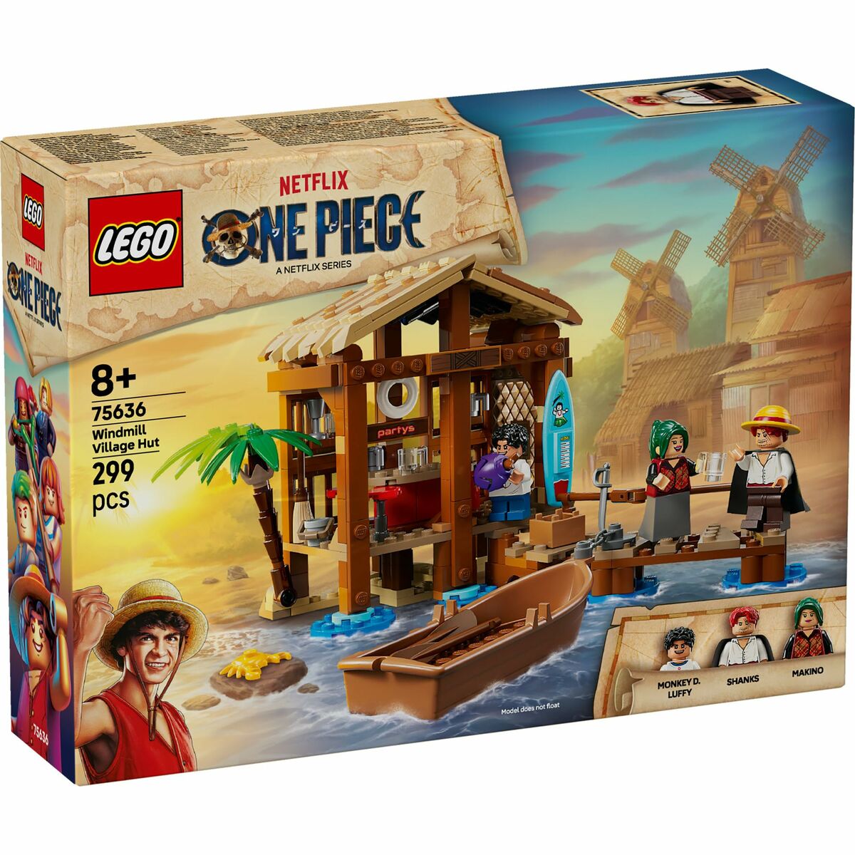 LEGO One Piece Cabaña del Pueblo Molino 75636 - TU ULTIMO CLIC