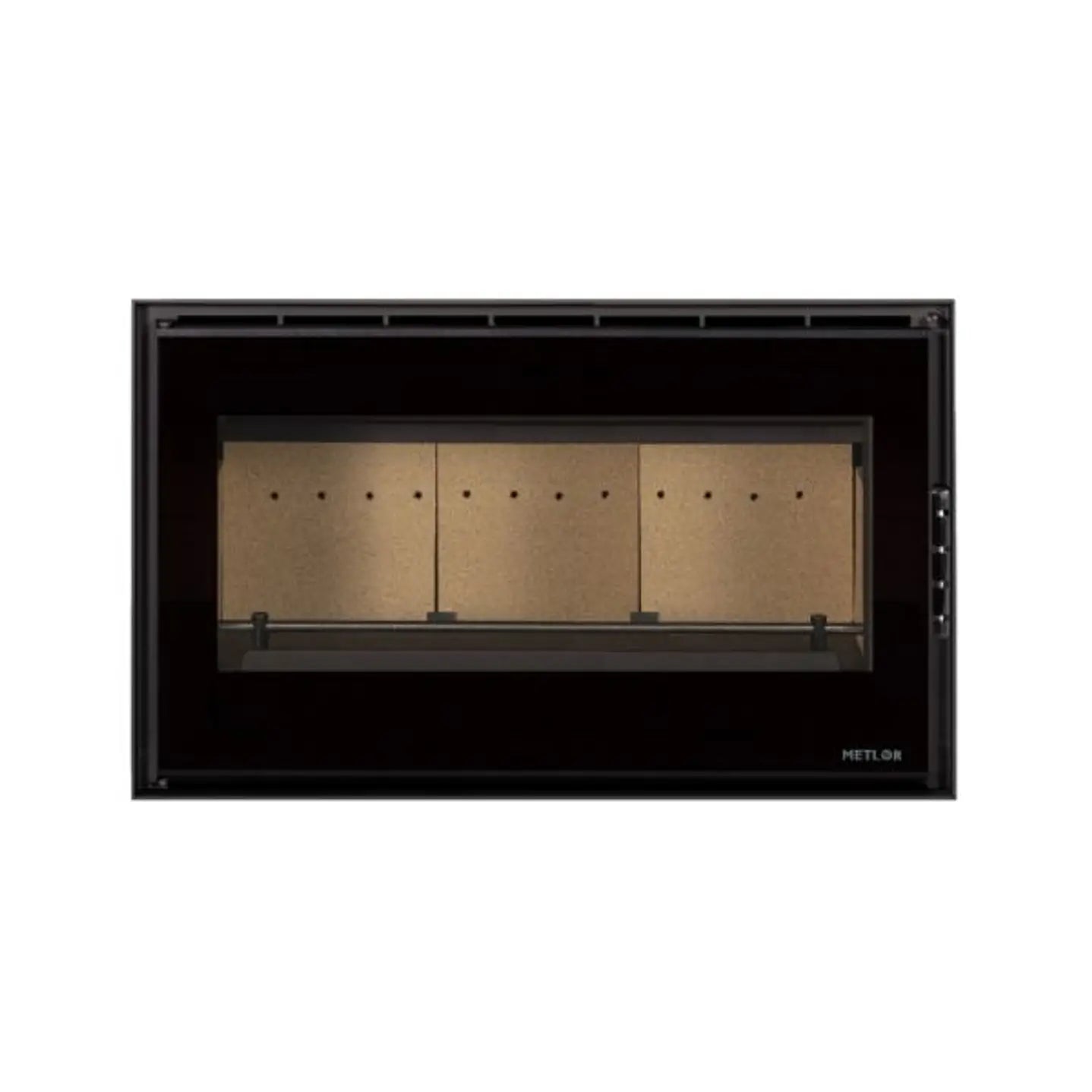 Insertable de Leña Elos 98 Vitrus  10 kW con Ventilación Forzada