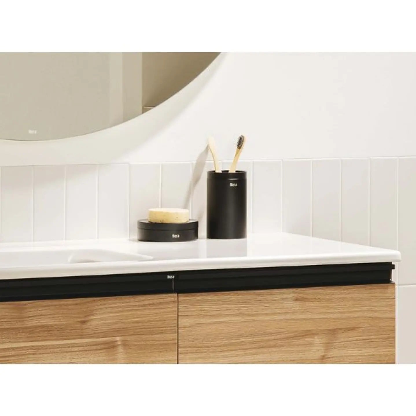 Jabonera Cromada de Encimera GAMA HOTELS ROUND | Diseño Metálico Minimalista para Baño