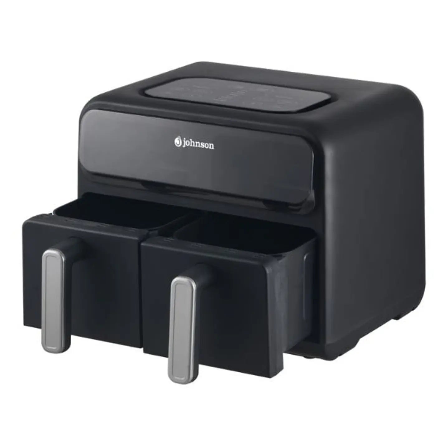 Freidora de Aire Johnson 8L  Doble Cesta Independiente 2400W con Control Táctil