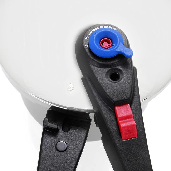 Olla Rápida Orbegozo HP 4566 | Set 4 y 6L en Acero Inoxidable con Seguridad Total