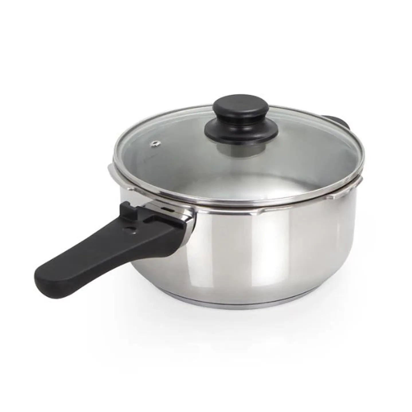 Olla Rápida Orbegozo HP 4566 | Set 4 y 6L en Acero Inoxidable con Seguridad Total