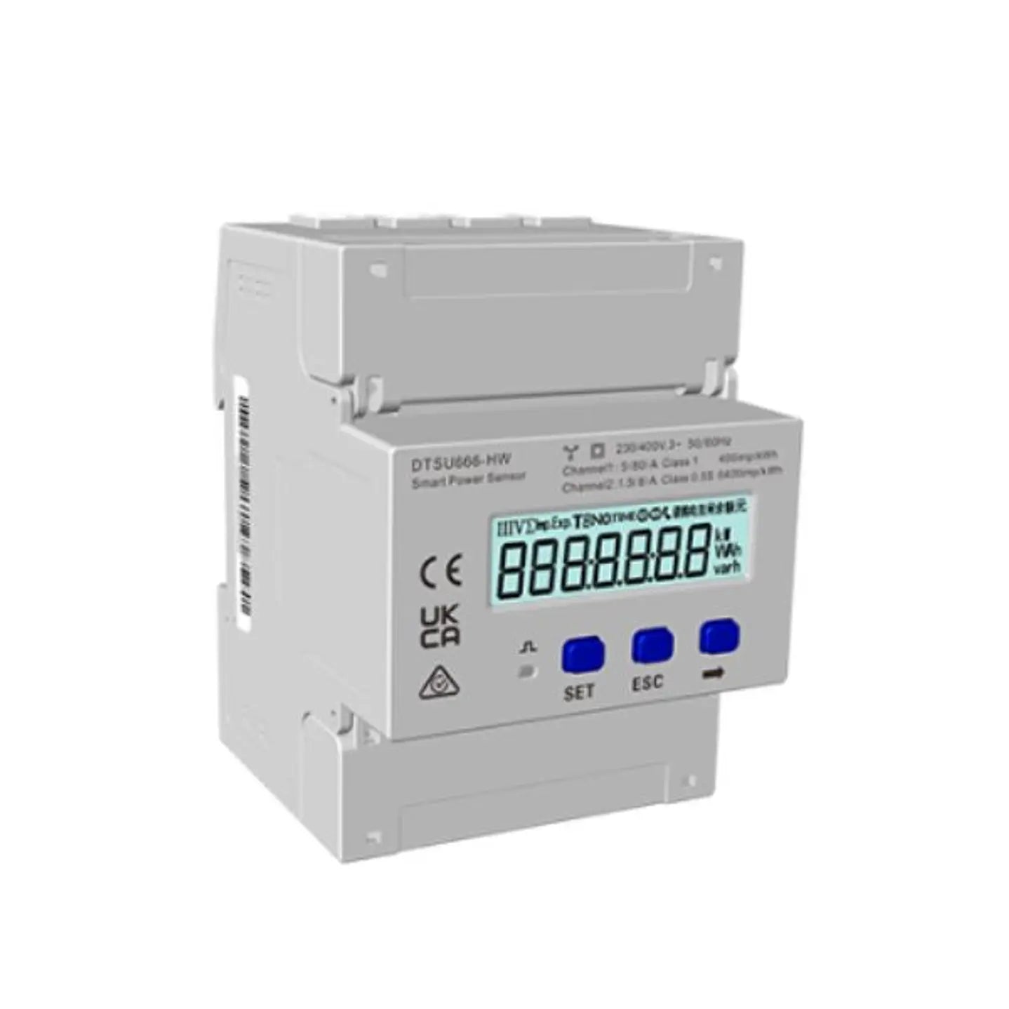 Huawei DTSU666-HW/YDS60-80 | Medidor Trifásico Preciso para Autoconsumo Solar