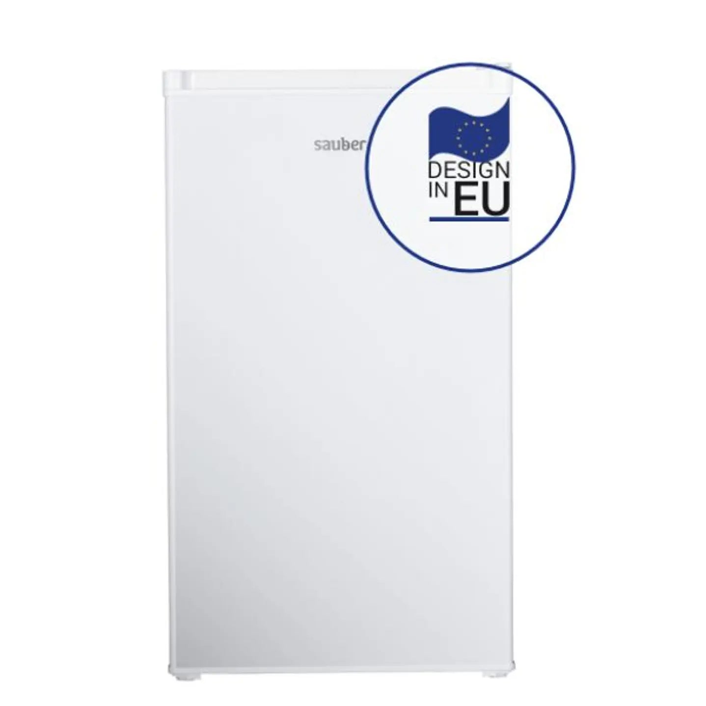 Frigorífico Sauber Serie 1-85 | Bajo Encimera Compacto con Congelador y 93L