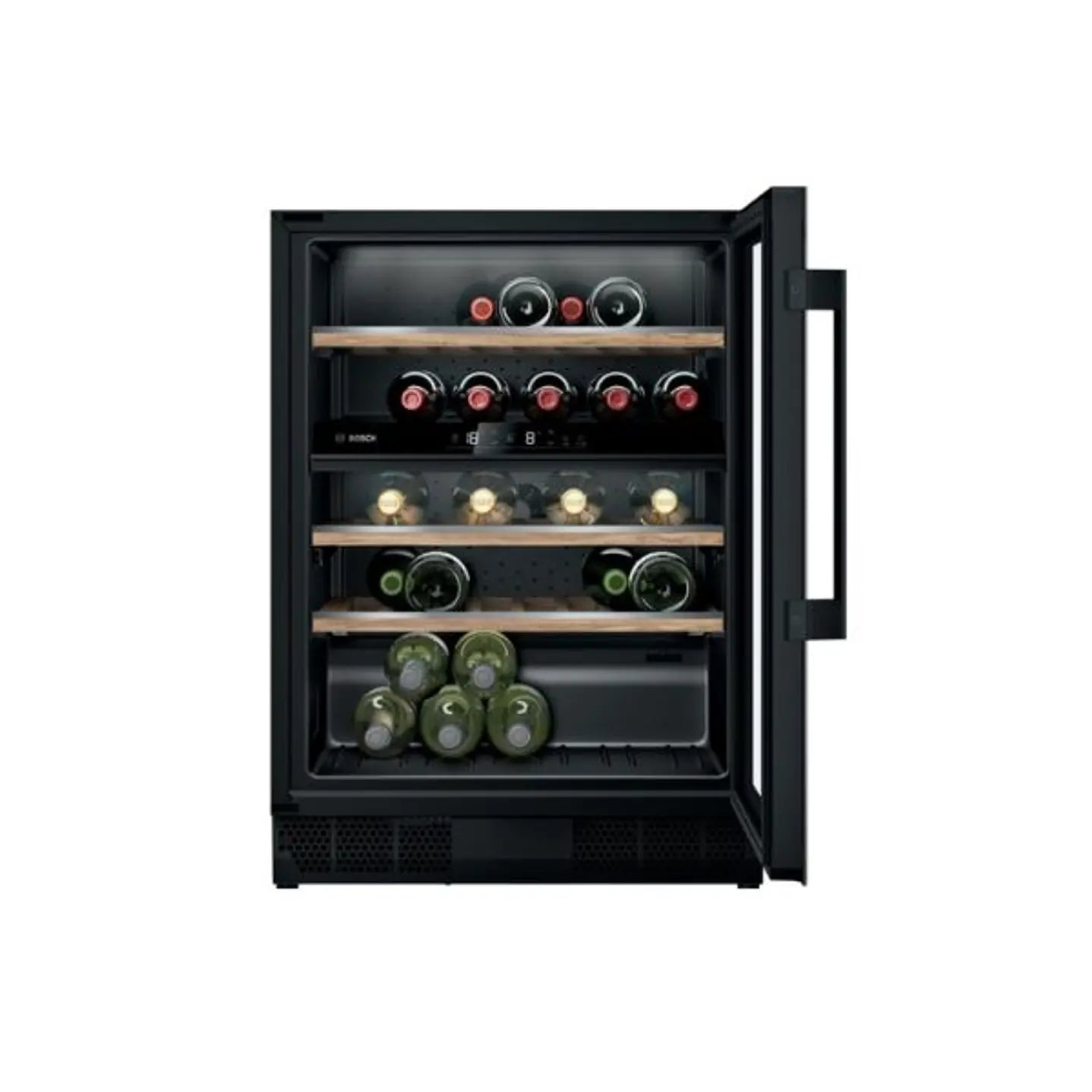 Vinoteca Bosch KUW21AHG0 | 44 Botellas con Doble Zona y Filtro UV