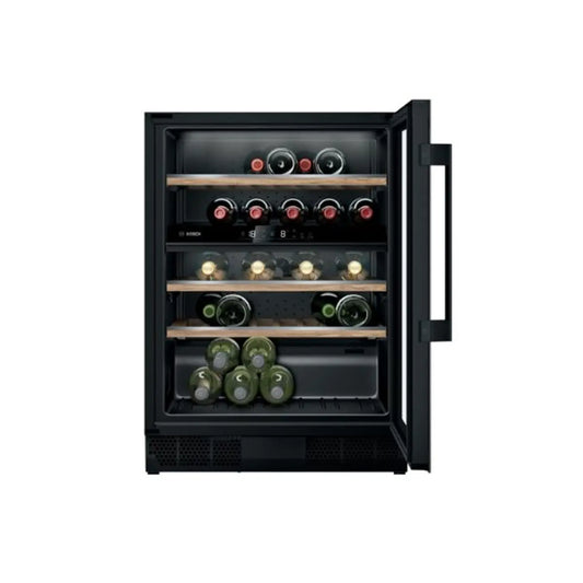 Vinoteca Bosch KUW21AHG0 | 44 Botellas con Doble Zona y Filtro UV