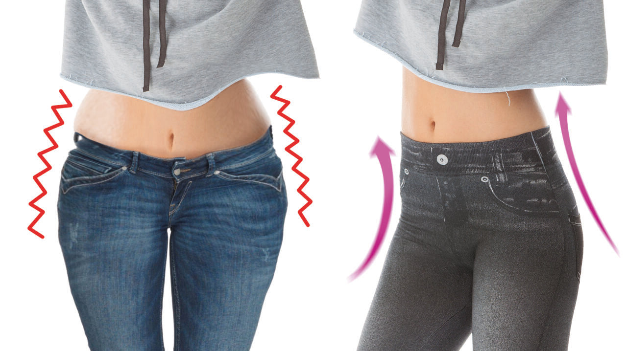 Set 3 Jeggins Moldeadores - Efecto Jeans Azul, Gris y Negro