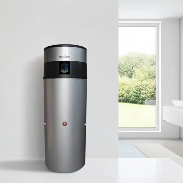 SOLIUS ECOTANK SILVER | Bomba de Calor ACS Inoxidable 200L, 300L, 500L - TU ULTIMO CLIC
