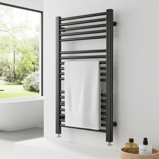 Radiador Toallero Mixto ZETA T PVD Acero Vertical - TU ULTIMO CLIC