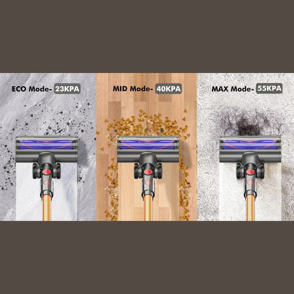 Aspiradora Portátil Armo V22 - 55kPa 600W Inalámbrica 6 en 1 con Pantalla LED