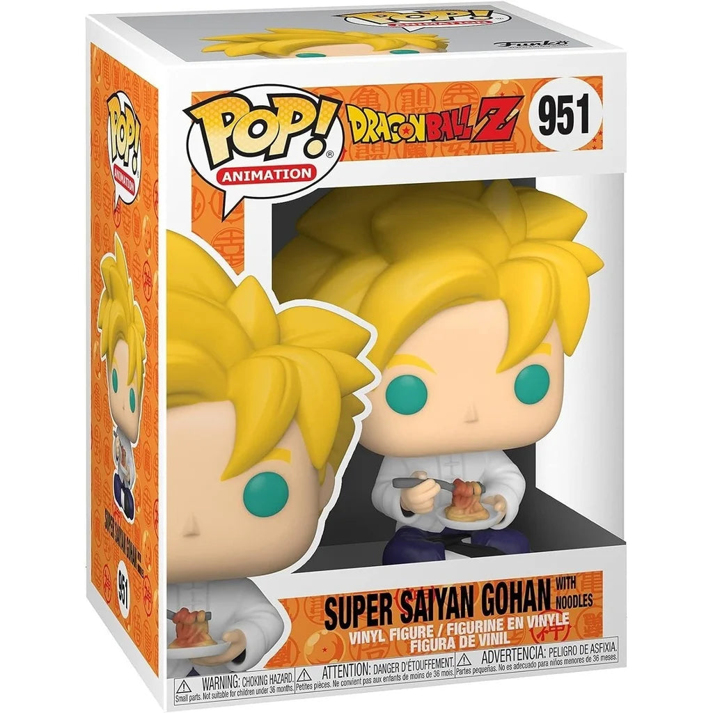 Funko Pop Gohan con Fideos  Dragon Ball Z Coleccionable