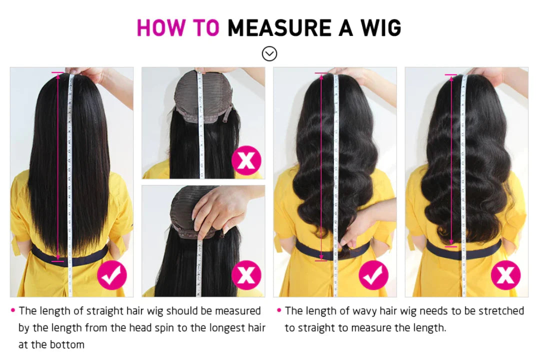 Peluca Cynosure HD 13x4 Encaje Transparente - Cabello Humano Ondulado