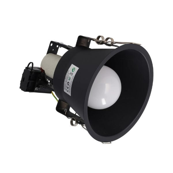 Downlight E27 Negro - Sustituto Halógenas con Alta Eficiencia