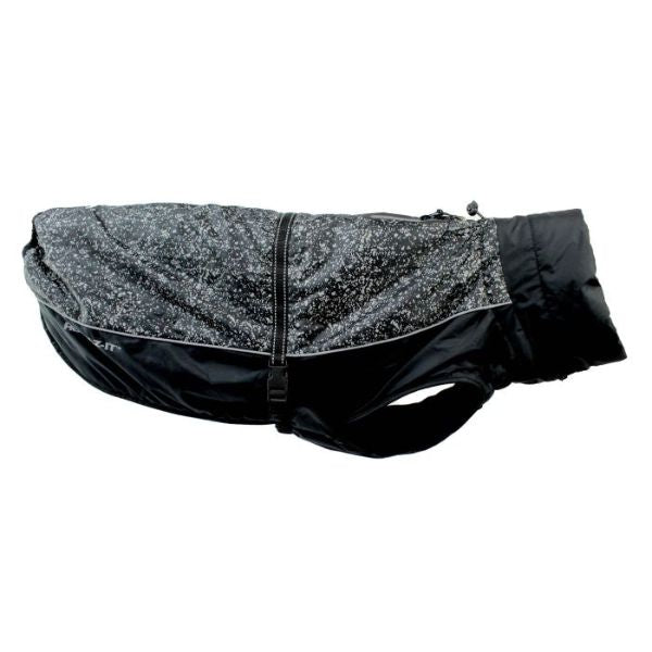 Abrigo Perro Aspen Negro Meteor 45cm | Impermeable Cortavientos