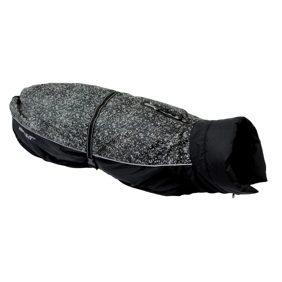 Abrigo Perro Aspen Negro Meteor 45cm | Impermeable Cortavientos