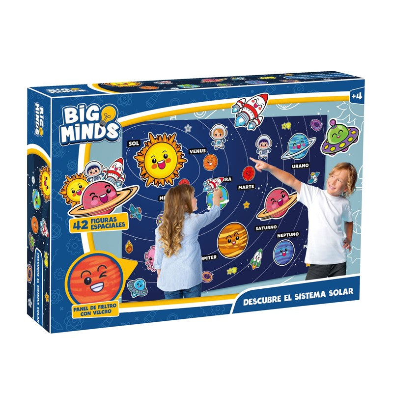 Descubre el Sistema Solar - Juego Educativo Infantil con Panel de Fieltro y Figuras