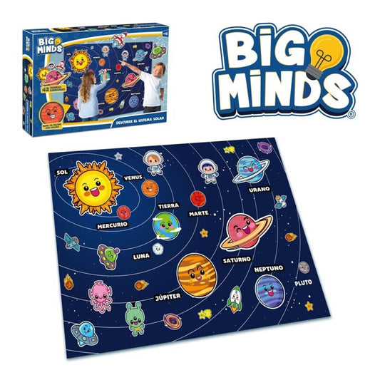 Descubre el Sistema Solar - Juego Educativo Infantil con Panel de Fieltro y Figuras
