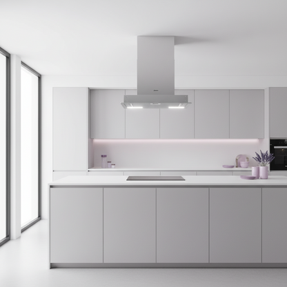 Hotte aspirante Johnson VAYU52 | Acier inoxydable et 3 vitesses d'extraction