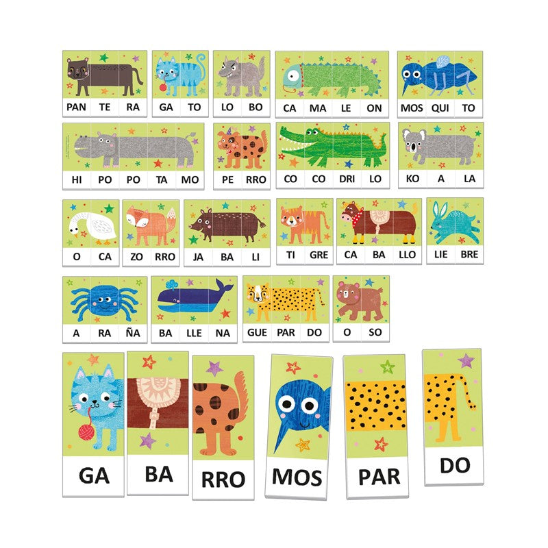 Fantasilabas - Juego Educativo Infantil para Aprender a Leer y Crear Criaturas Fantásticas