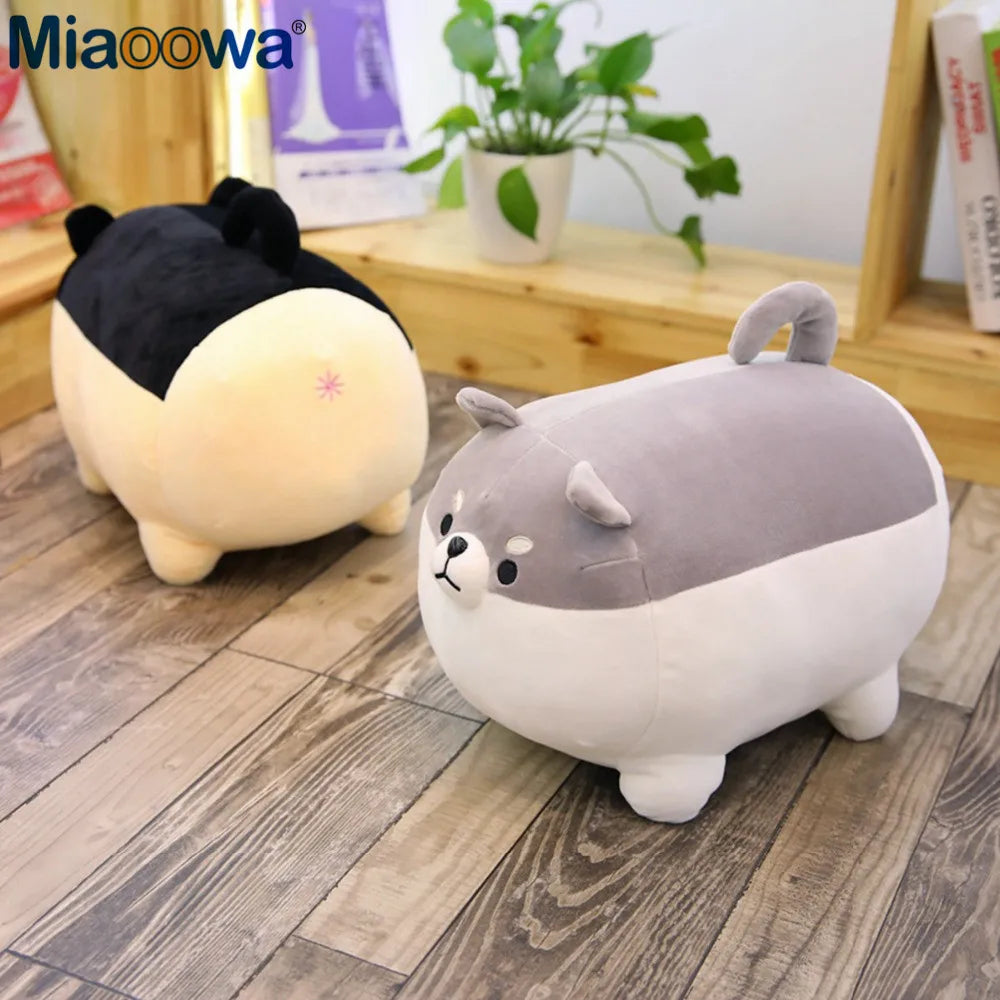 Peluche Shiba Inu 40/50cm  Almohada Suave Kawaii Regalo Original