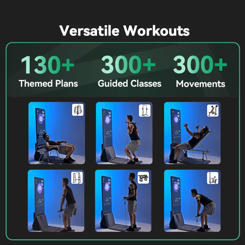 AEKE K1 Smart Home Gym  Gimnasio Inteligente Completo con IA y Pantalla Táctil