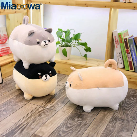 Peluche Shiba Inu 40/50cm  Almohada Suave Kawaii Regalo Original