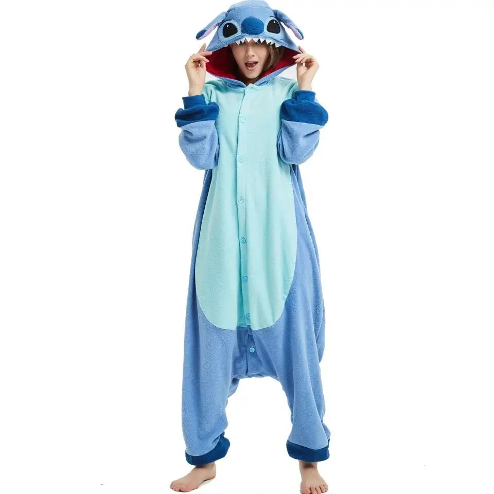 Kigurumi Animal Adultos - Pijama Onesie Invierno Divertido
