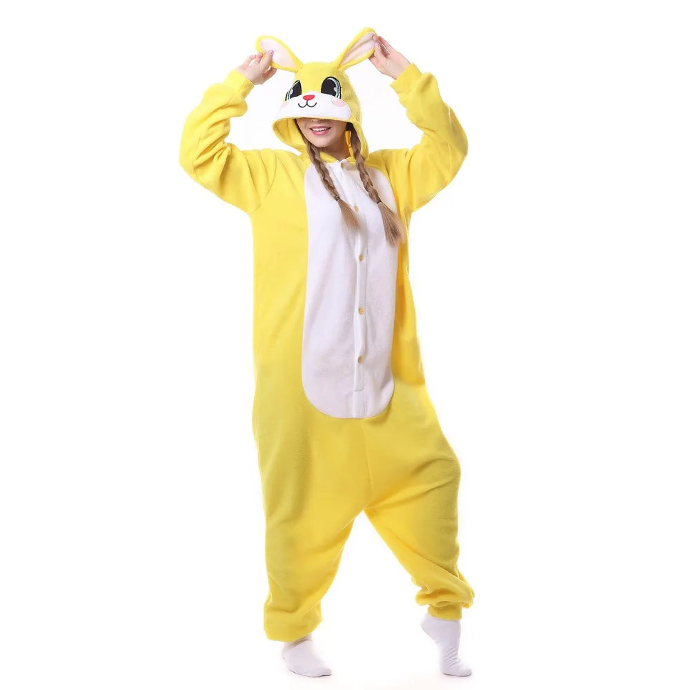 Kigurumi Animal Adultos - Pijama Onesie Invierno Divertido