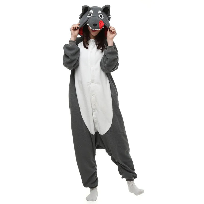 Kigurumi Animal Adultos - Pijama Onesie Invierno Divertido