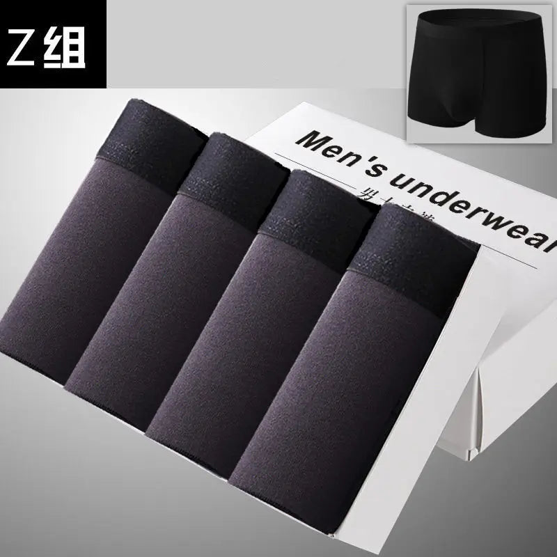 Calzoncillos Hombre Algodón SKY HERO  Pack 4 Ropa Interior Cómoda y Transpirable