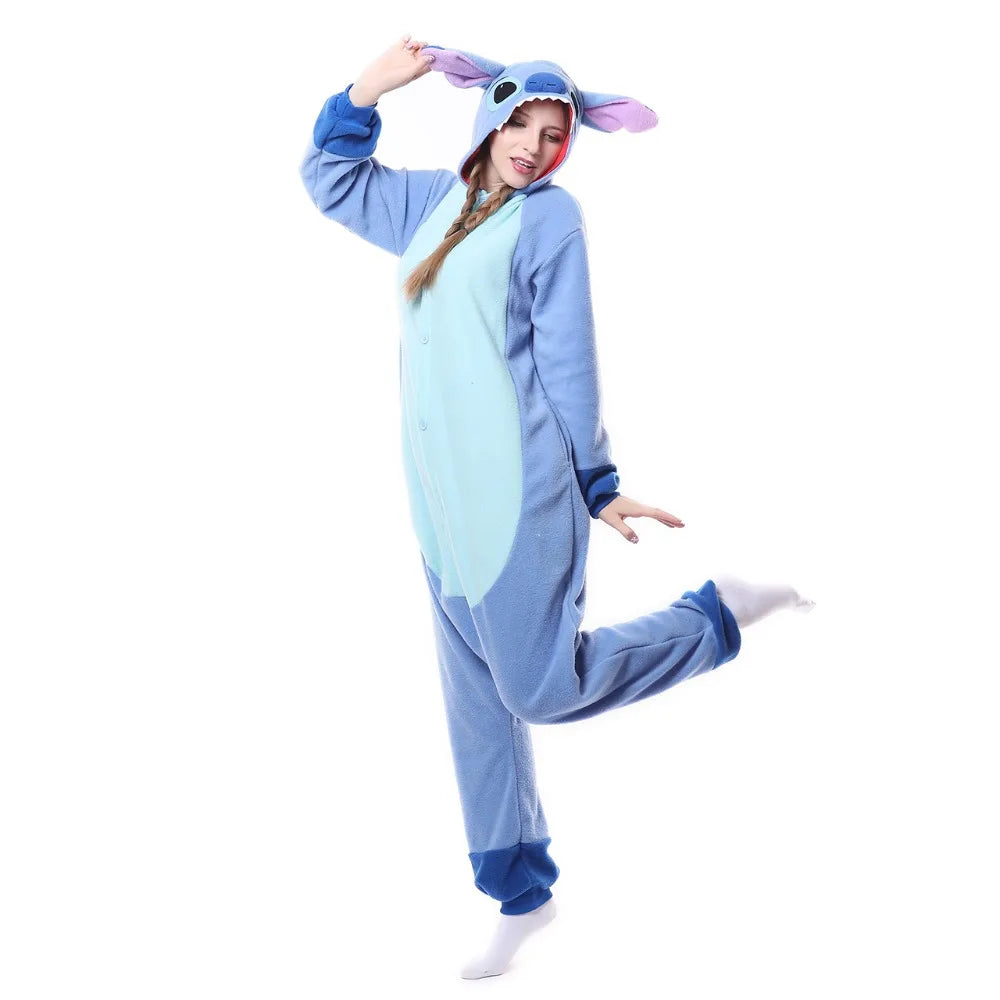 Kigurumi Animal Adultos - Pijama Onesie Invierno Divertido