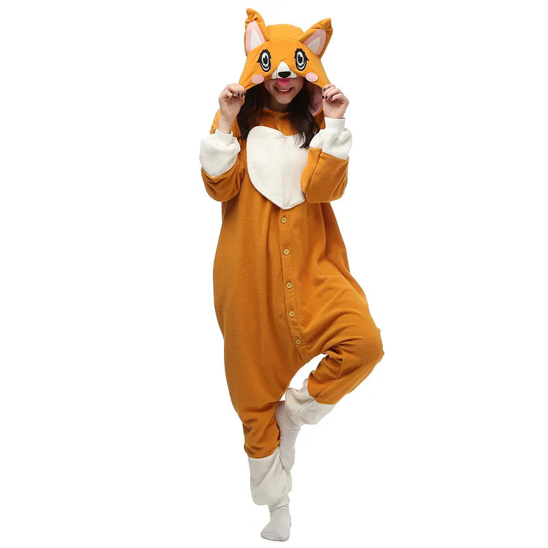 Kigurumi Animal Adultos - Pijama Onesie Invierno Divertido
