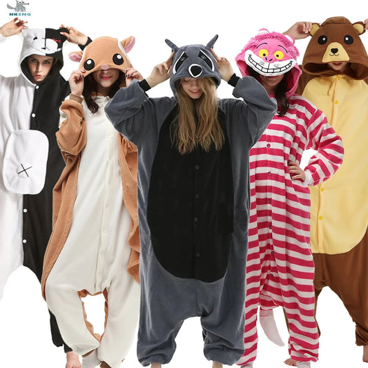 Kigurumi Animal Adultos - Pijama Onesie Invierno Divertido