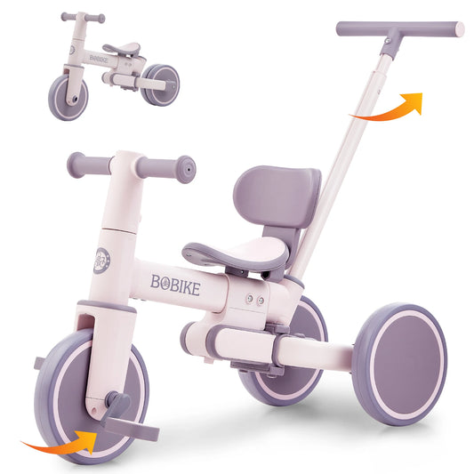 Bobike Triciclo Evolutivo 5 en 1  Bicicleta Infantil con Manillar de Empuje