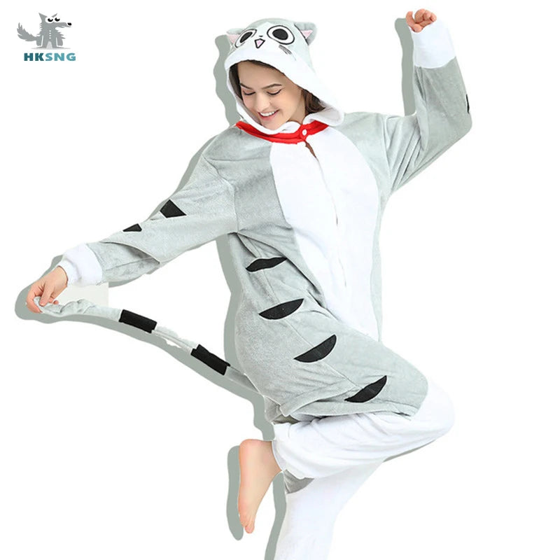 Kigurumi Animal Adultos - Pijama Onesie Invierno Divertido