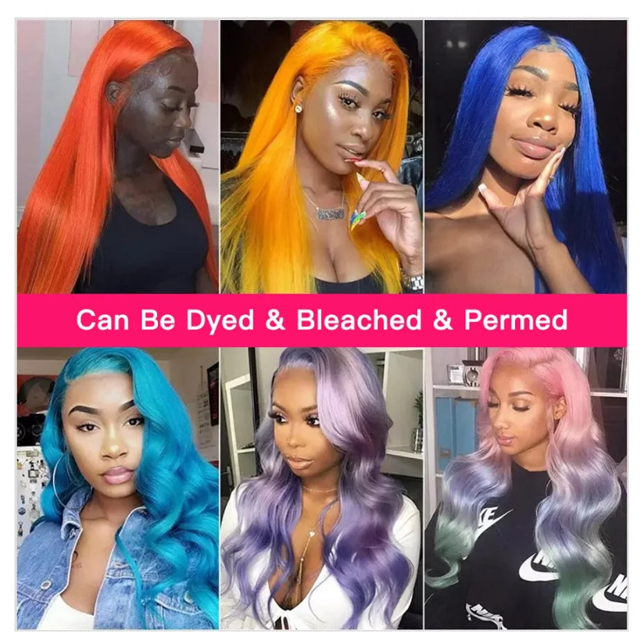 Peluca Frontal Encaje 360 Rubio 613  Cabello Humano Ondulado